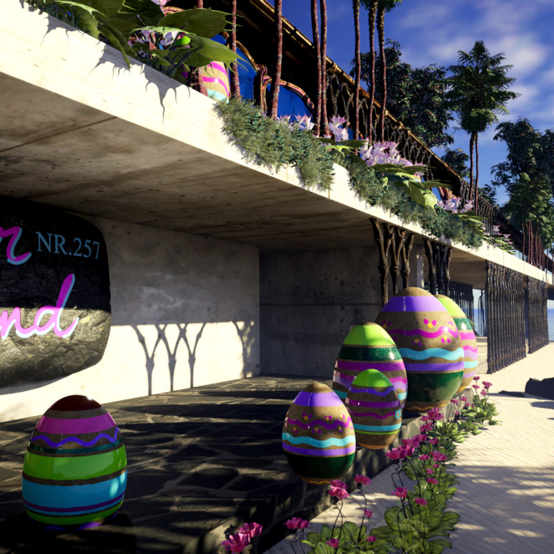 Silhouette of a hiker at sunset